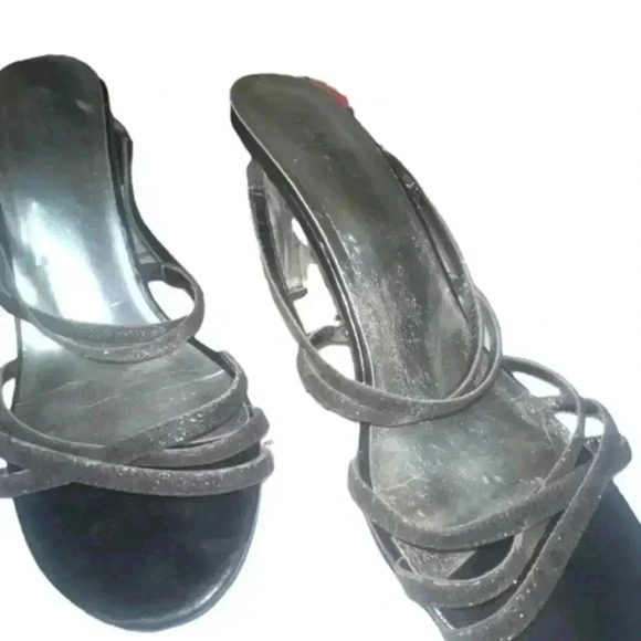 Jacqueline Ferrar Sliver Strappy Sandals - Picture 9 of 9